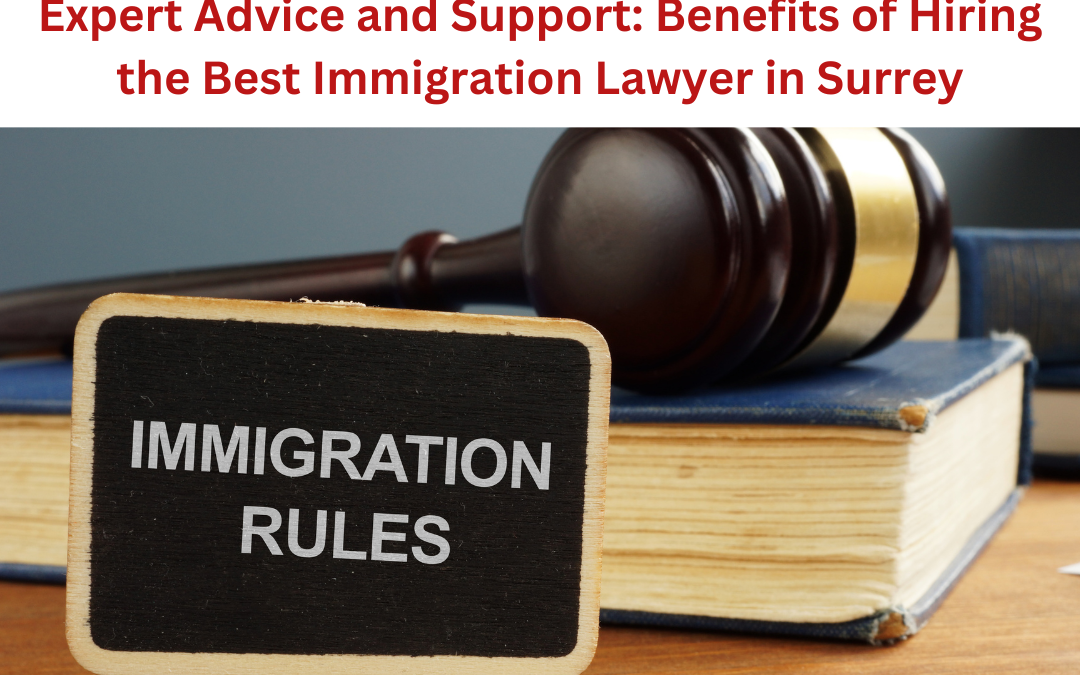 Expert Advice and Support: Benefits of Hiring the Best Immigration Lawyer in Surrey